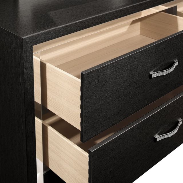 New Classic® Home Furnishings Huxley Black Dresser and Mirror-4