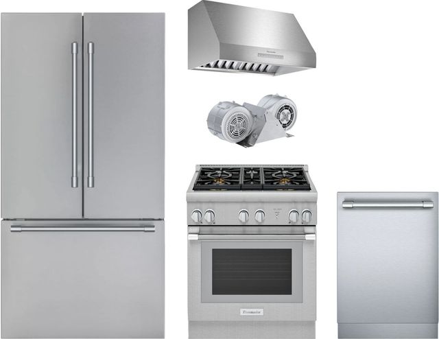Thermador® 5 Piece Stainless Steel Kitchen Package -0