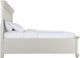 Elements International Slater Antique White King Platform Storage Bed-2
