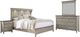 Liberty Furniture Ivy Hollow 4-Piece Dusty Taupe/Weathered Linen Queen Mantle Bed Set-0