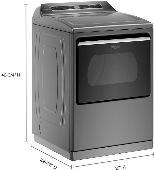 Whirlpool® Chrome Shadow Laundry Pair-9