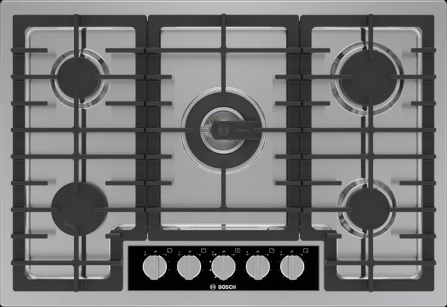 Bosch® Benchmark® 30" Stainless Steel Gas Cooktop-0