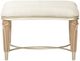 Michael Amini® Villa Cherie Beige/Caramel Ottoman-2