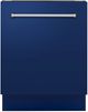 ZLINE Tallac Series 24" Blue Gloss Top Control Built In Dishwasher-0