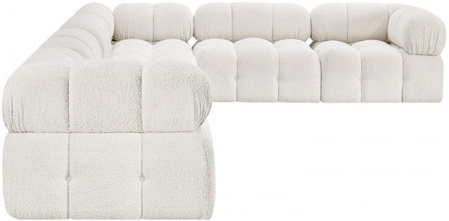 Meridian Furniture Ames 6-Piece Cream Upholstered Modular Sectional-1