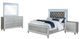 Coaster® Gunnison 4-Piece Silver Metallic King Bedroom Set-0