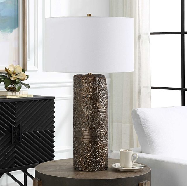 Uttermost® Malaga Brass Table Lamp -2