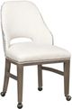 Fairfield® Customizable Darien Dining Side Chair with 4-Casters-0
