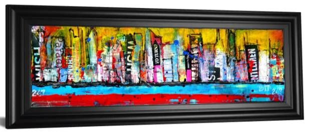 Classy Art Skyline by Erin Ashley Wall Art-1