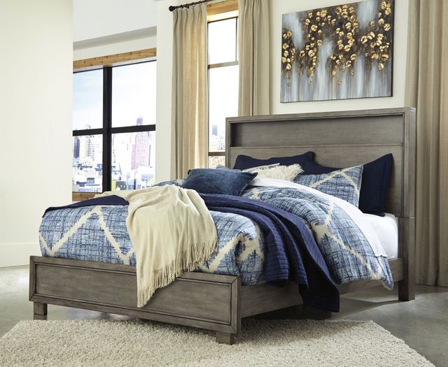 Signature Design by Ashley® Arnett Gray Full Bookcase Bed-3