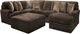 Jackson Furniture Mammoth Chocolate 40" Cocktail Ottoman-1