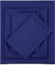 Olliix by Intelligent Design Navy Twin XL Microfiber All Season Wrinkle-Free Sheet Set-0