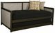 Kodiak Furniture Sloane Canton Black Black/Graystone Twin Pop Up Trundle Daybed with Mattress-0