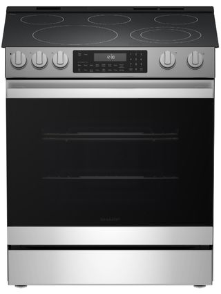 Sharp® 30" Stainless Steel Slide-In Electric Range