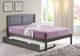 Donco Kids Antique Grey Full Louver Bed With Trundle Bed-2