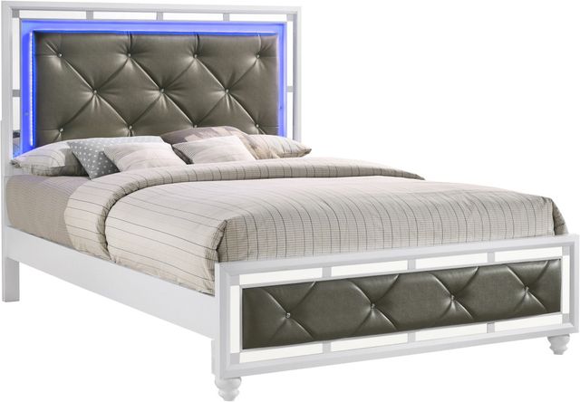 Coaster® Whitaker White Queen Bed-0