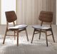 New Classic® Home Furnishings Oscar Dark Gray/Walnut Dining Side Chair-1