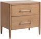 Classic Home Alisen Napa Grove 2-Drawer Nightstand-0