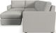 Flex by Flexsteel® 3-Piece Frost 4-Seat Sectional with Ottoman-1