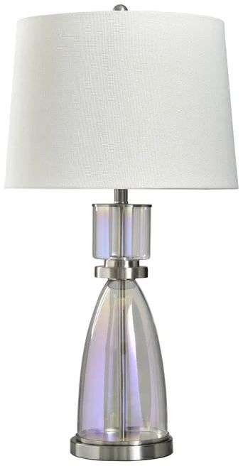 Stylecraft Carnival Silver Table Lamp-0