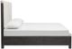 Magnussen Home® Plum Creek Elite Dove/Ravenwood Black King Upholstered Storage Panel Bed-2