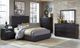 Homelegance® Larchmont Charcoal Upholstered Queen Panel Bed-1