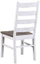 ECI Furniture La Sierra Distressed White/Grayish-Brown Chair-1