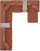 Drew & Jonathan Home ModularOne New Horizon 8-Piece Copper Modular Chaise Sectional with Console-4