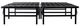 Malouf® Structures® Highrise™ HD Twin Bed Frame-1
