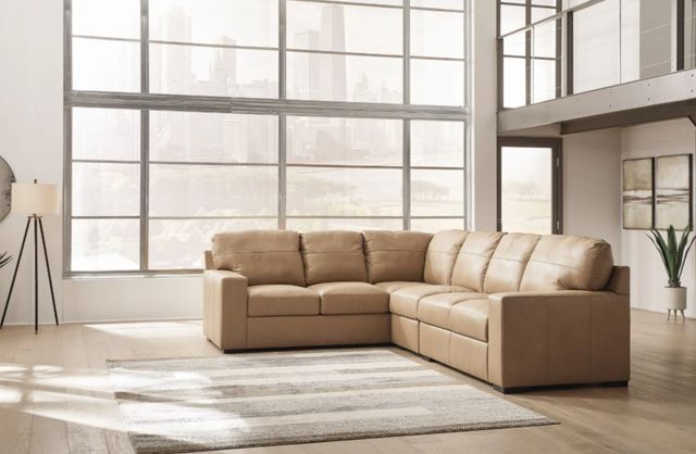 Signature Design by Ashley® Bandon 3-Piece Toffee Left-Arm Facing Sectional-2