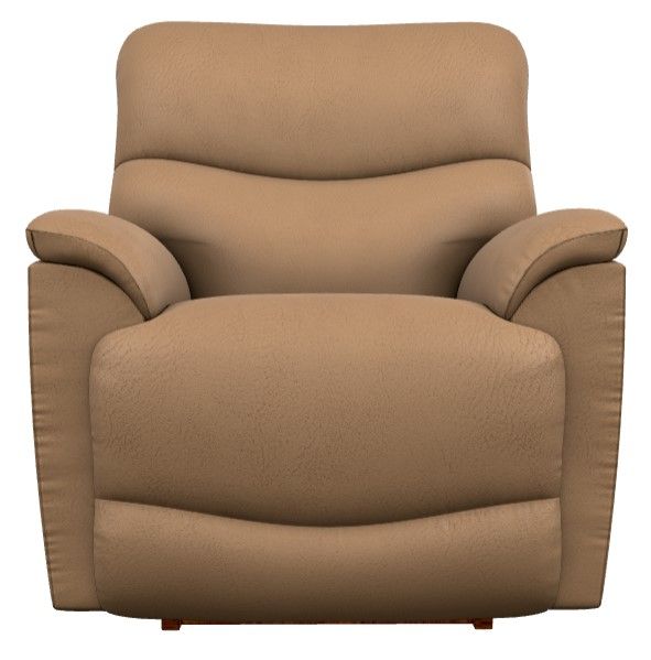 La-Z-Boy® Trouper Fawn Power Rocking Recliner with Headrest-1