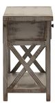 Vintage Furniture Cross Side Table-3