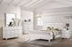 Bernards Nova II White King Panel Bed-4