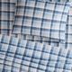 Olliix by Woolrich Blue Plaid California King Flannel Cotton Sheet Set-4