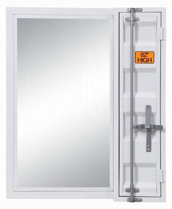 ACME Furniture Cargo White Vanity Mirror-0