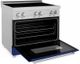 ZLINE 36" Blue Gloss Freestanding Induction Range-3