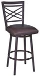 Armen Living Fargo Brown 30" Bar Stool-0