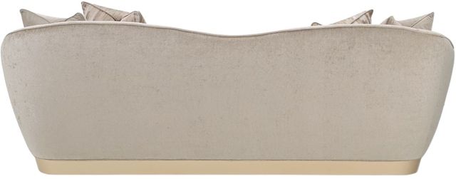 Michael Amini® La Rachelle Medium Champagne Sofa-4