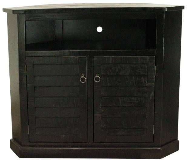 American Heartland Manufacturing Rustic 50" Tall Corner TV Stand-0
