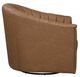 Homelegance® Boulevard Brown Swivel Chair-3