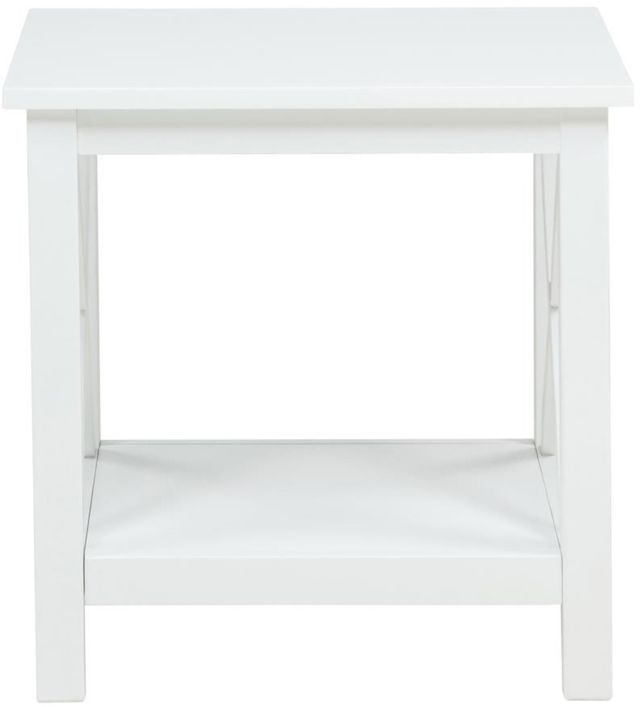 Coaster® Skyview 3-Piece White Rectangular Lift Top Coffee Table Set-3
