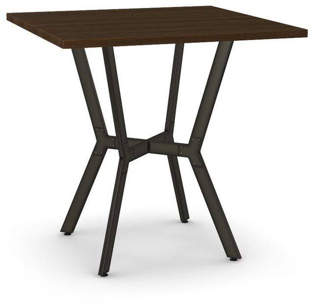 Amisco Customizable Norcross 36" Solid Ash Square Counter Height Table-1
