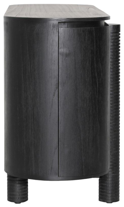 Dovetail Furniture Stefan Black Sideboard-3