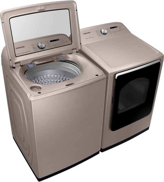 Samsung 5.4 Cu. Ft. Champagne Top Load Washer-4