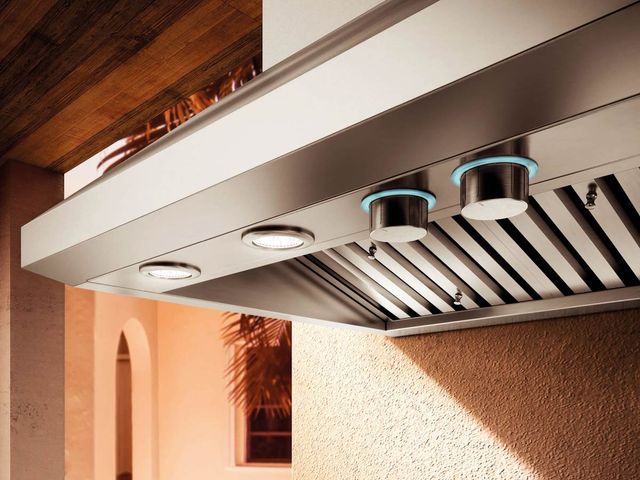 Elica Outdoor Series Capri 36" Corrosion Resistant Grade Stainless Wall Mounted Outdoor Range Hood-1