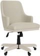 Riverside Furniture Maren White Sand Upholstered Desk Chair-0