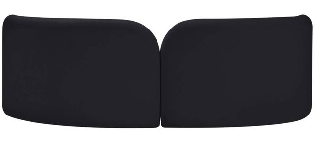 Meridian Furniture Daphne Black Velvet Sofa-2
