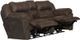 Catnapper® Ferrington Dusk Power Headrest Power Lay Flat Reclining Console Loveseat-2
