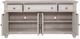 American Woodcrafters Sedona Cobblestone White 72" TV Console-3