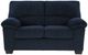 Signature Design by Ashley® SimpleJoy Navy Loveseat-1